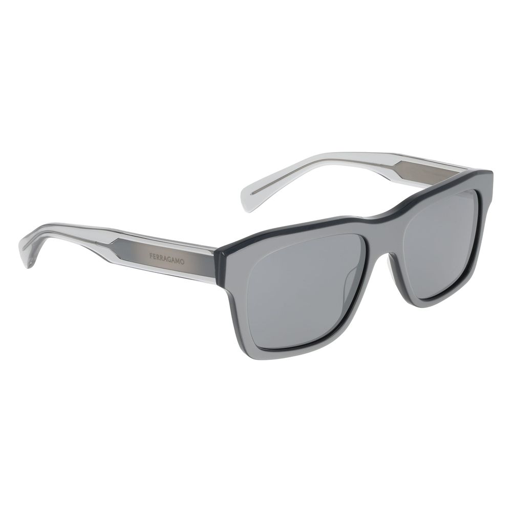 Ferragamo Gray Acetate Sunglasses | Regal Royce