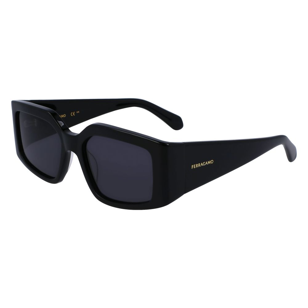 Ferragamo Black Acetate Sunglasses | Regal Royce