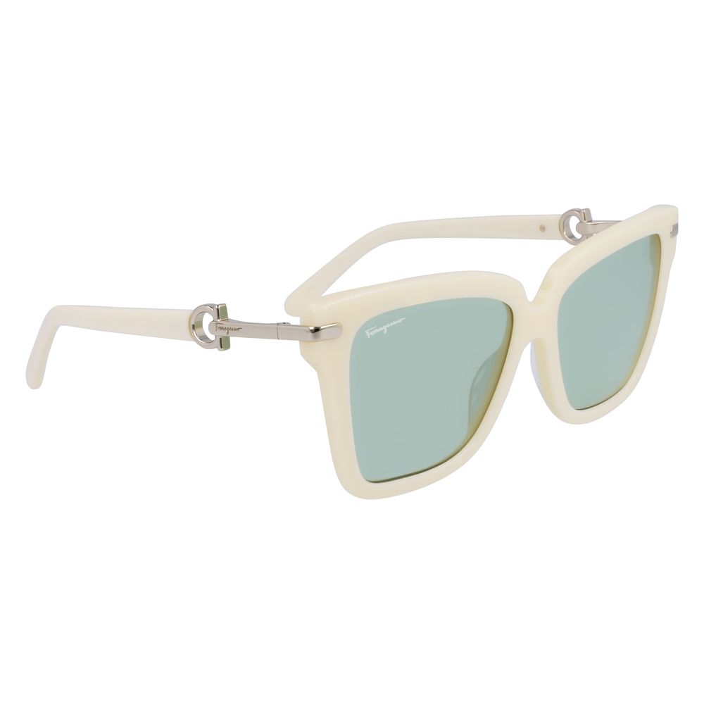 Ferragamo Gray Acetate Sunglasses | Regal Royce