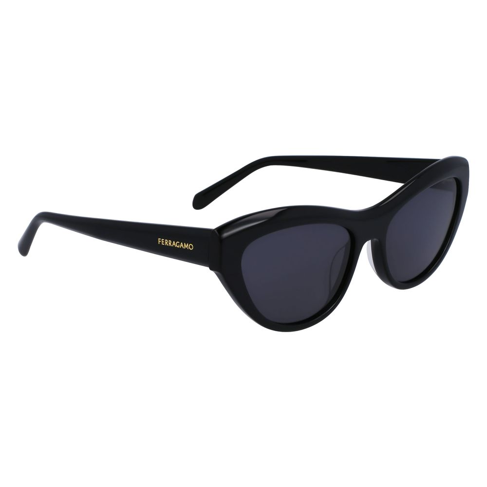 Ferragamo Black Acetate Sunglasses | Regal Royce