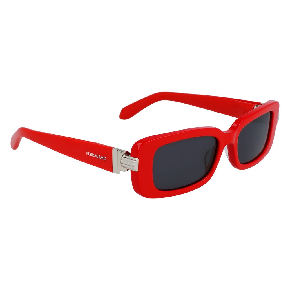 Ferragamo Red Acetate Sunglasses | Regal Royce