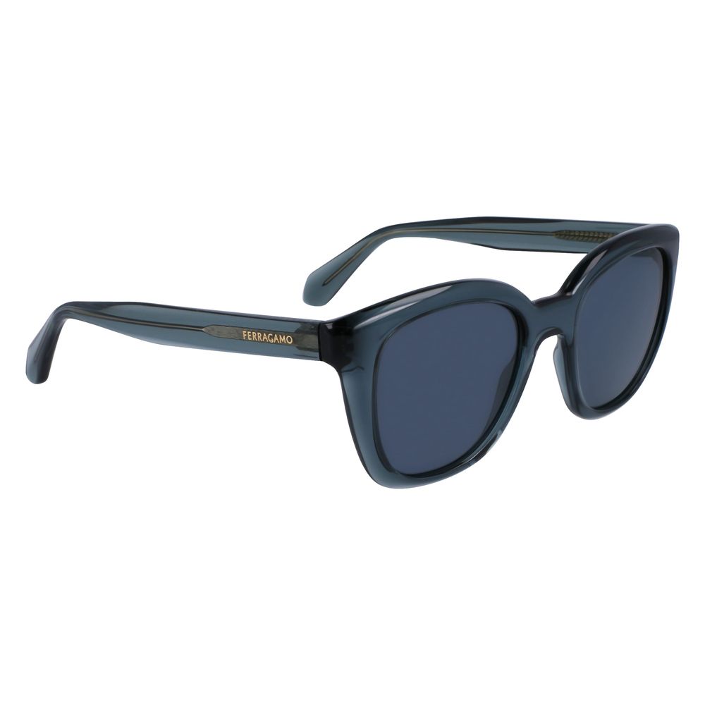 Ferragamo Blue Injected Sunglasses | Regal Royce