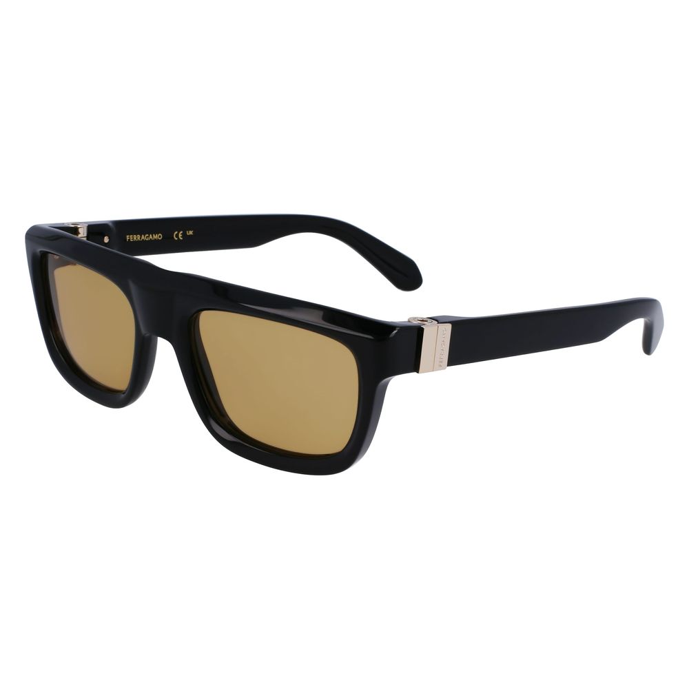 Ferragamo Black Acetate Sunglasses | Regal Royce
