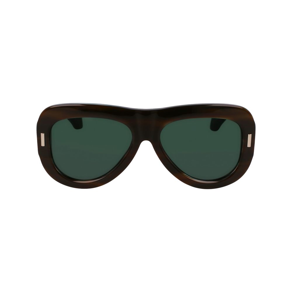Ferragamo Green Acetate Sunglasses | Regal Royce