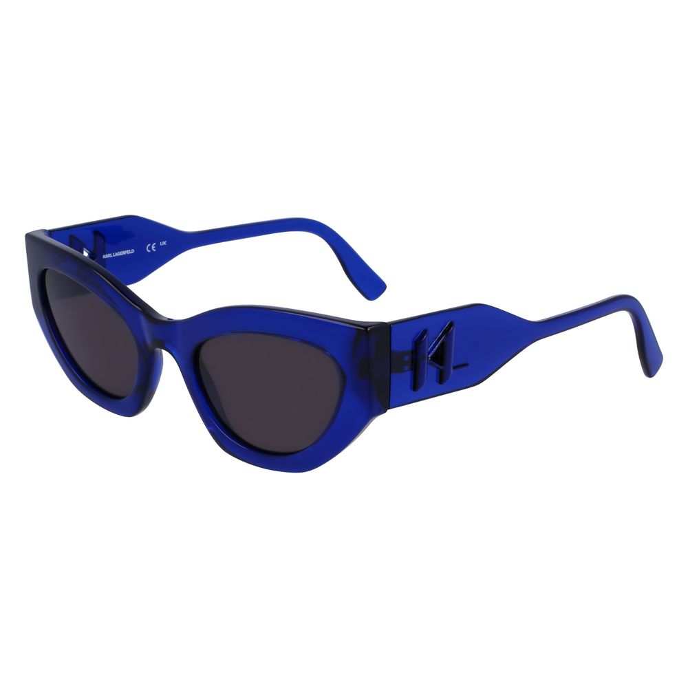 Karl Lagerfeld Blue Injected Sunglasses | Regal Royce