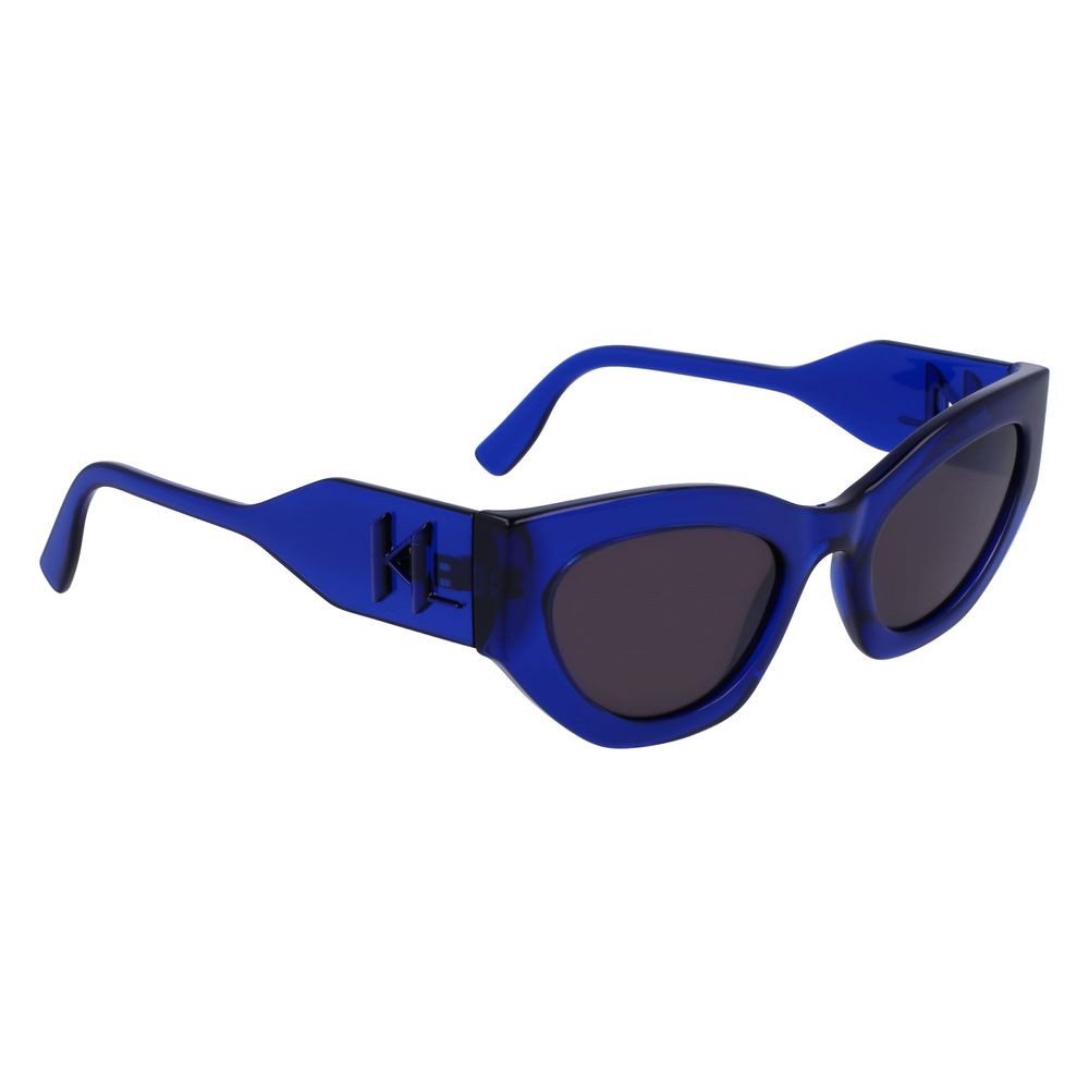 Karl Lagerfeld Blue Injected Sunglasses | Regal Royce