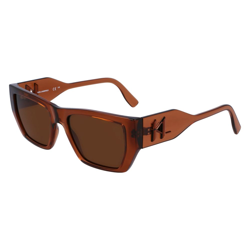 Karl Lagerfeld Brown Injected Sunglasses | Regal Royce