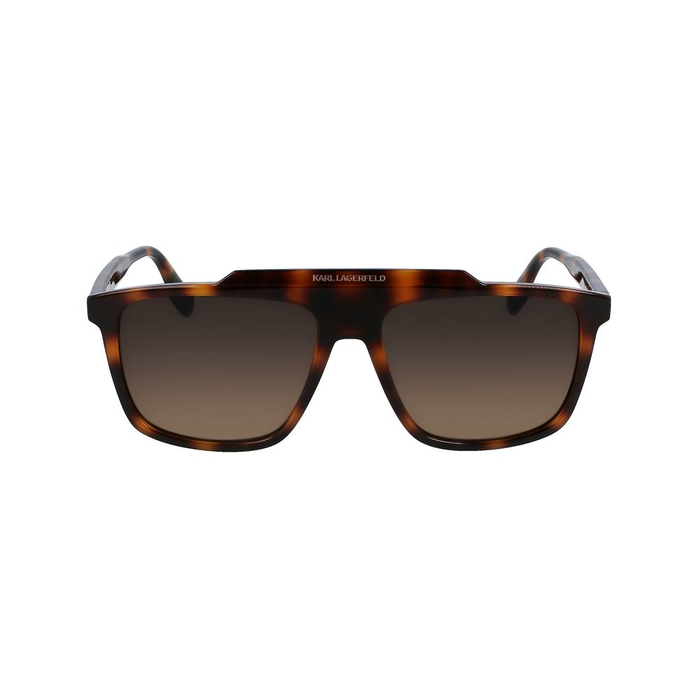 Karl Lagerfeld Brown Injected Sunglasses | Regal Royce