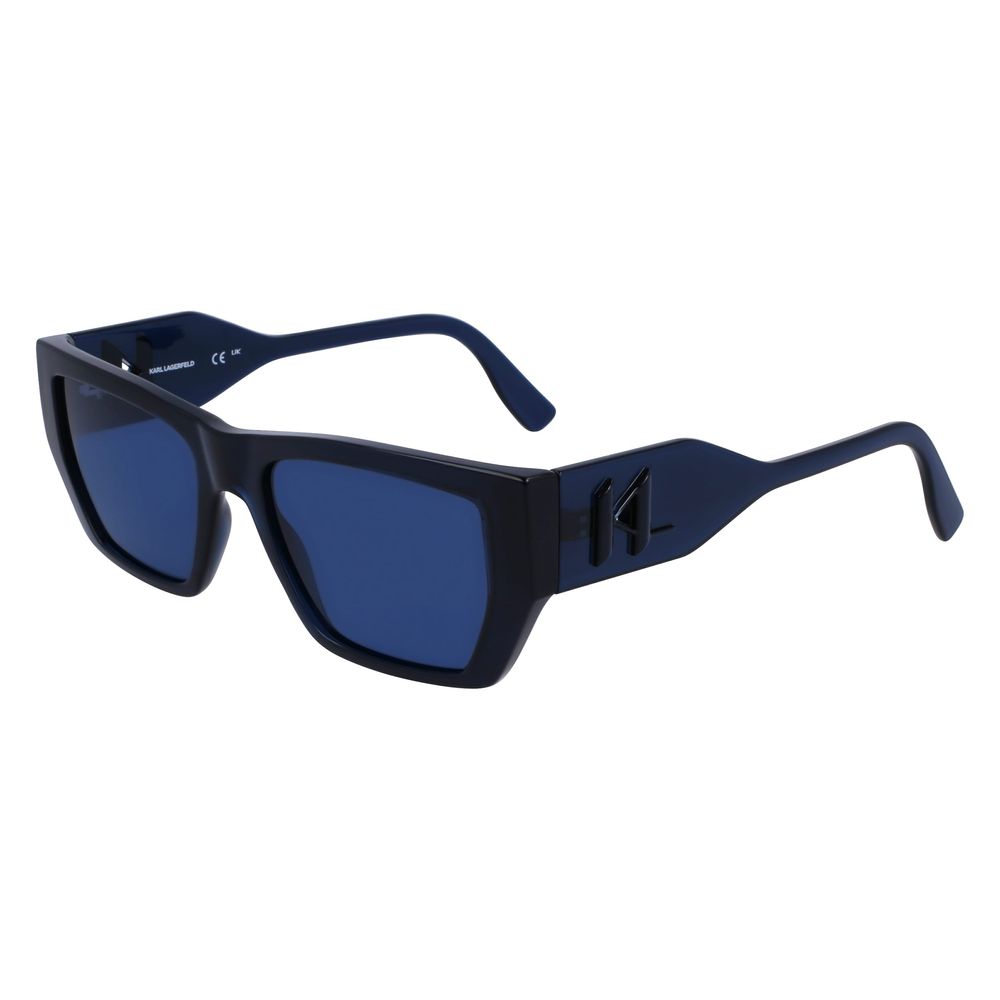 Karl Lagerfeld Blue Injected Sunglasses | Regal Royce