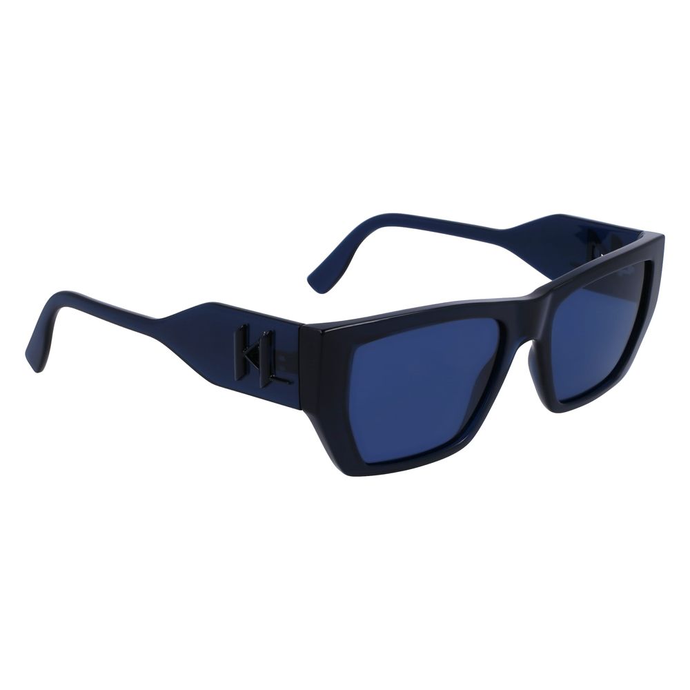 Karl Lagerfeld Blue Injected Sunglasses | Regal Royce