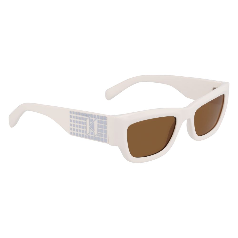 Karl Lagerfeld White Injected Sunglasses | Regal Royce