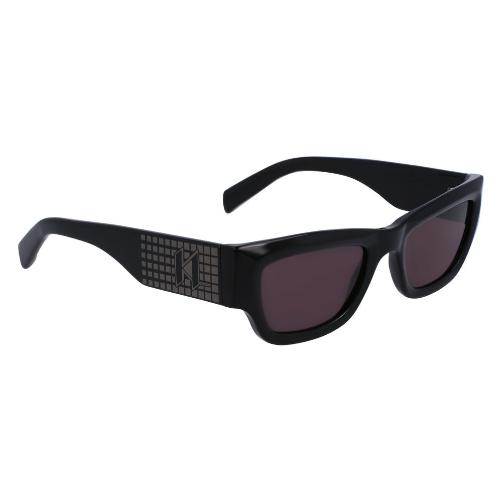 Karl Lagerfeld Black Injected Sunglasses