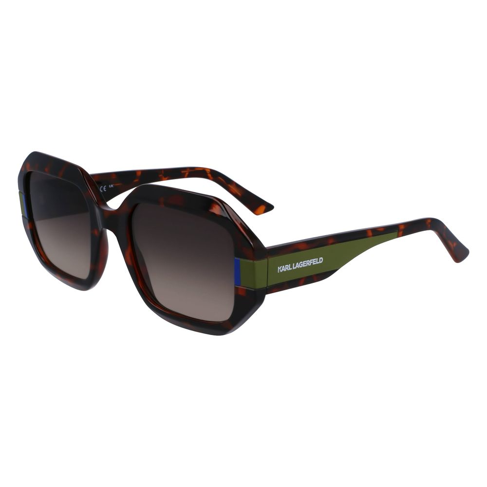 Karl Lagerfeld Brown Injected Sunglasses | Regal Royce