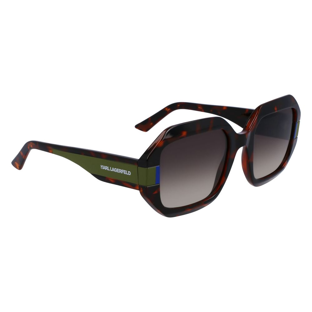 Karl Lagerfeld Brown Injected Sunglasses | Regal Royce