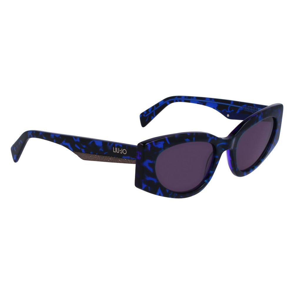 Liu Jo Blue Acetate Sunglasses | Regal Royce