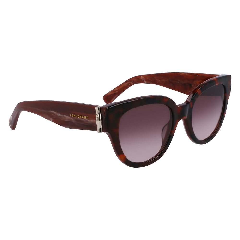 Longchamp Brown Acetate Sunglasses | Regal Royce
