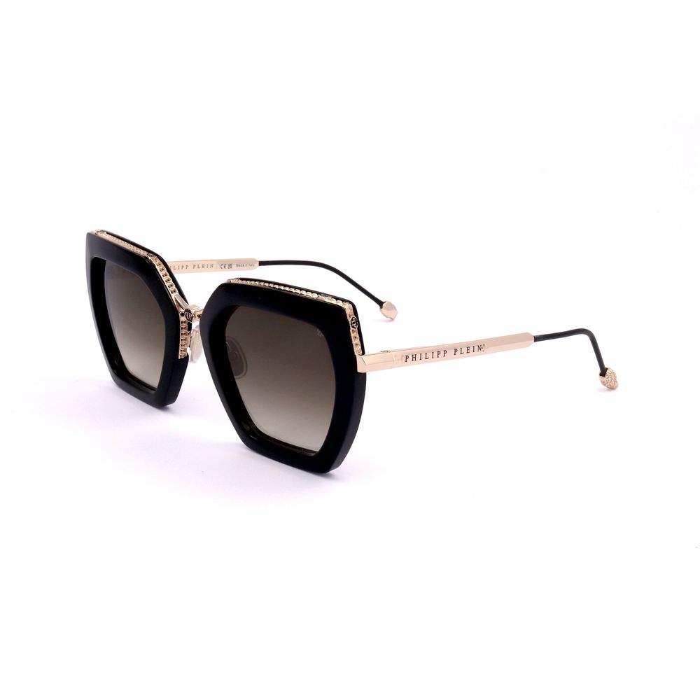 Philipp Plein Black Metal Sunglasses | Regal Royce