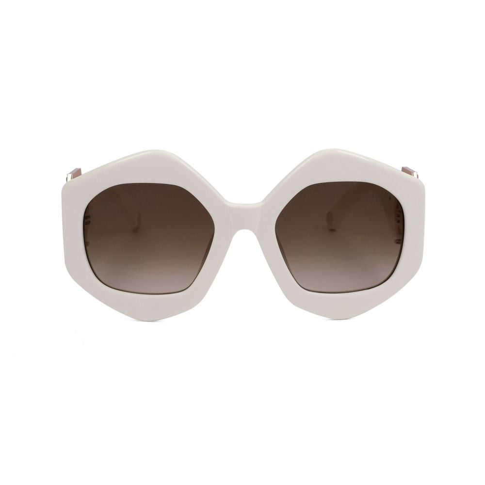 Philipp Plein White Acetate Sunglasses