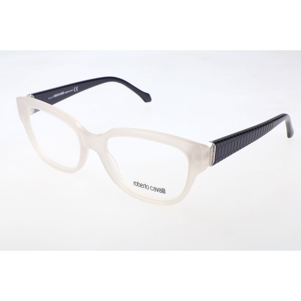 Roberto Cavalli White Acetate Glasses (Frames) | Regal Royce