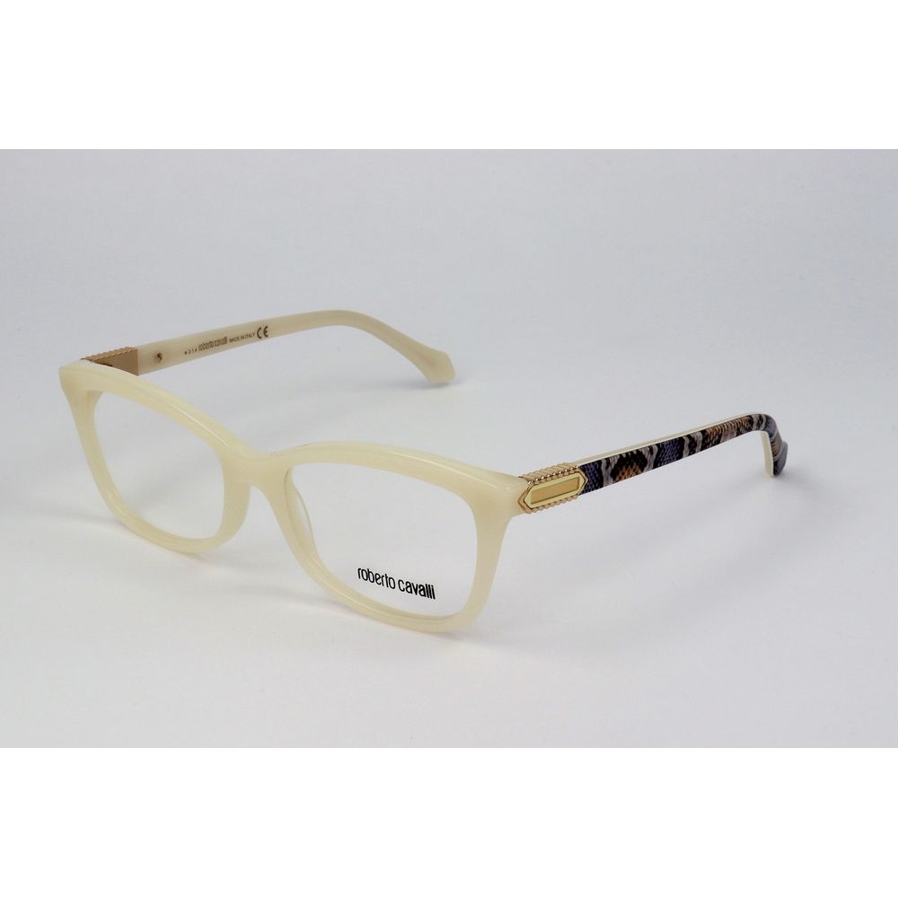 Roberto Cavalli White Acetate Glasses (Frames) | Regal Royce