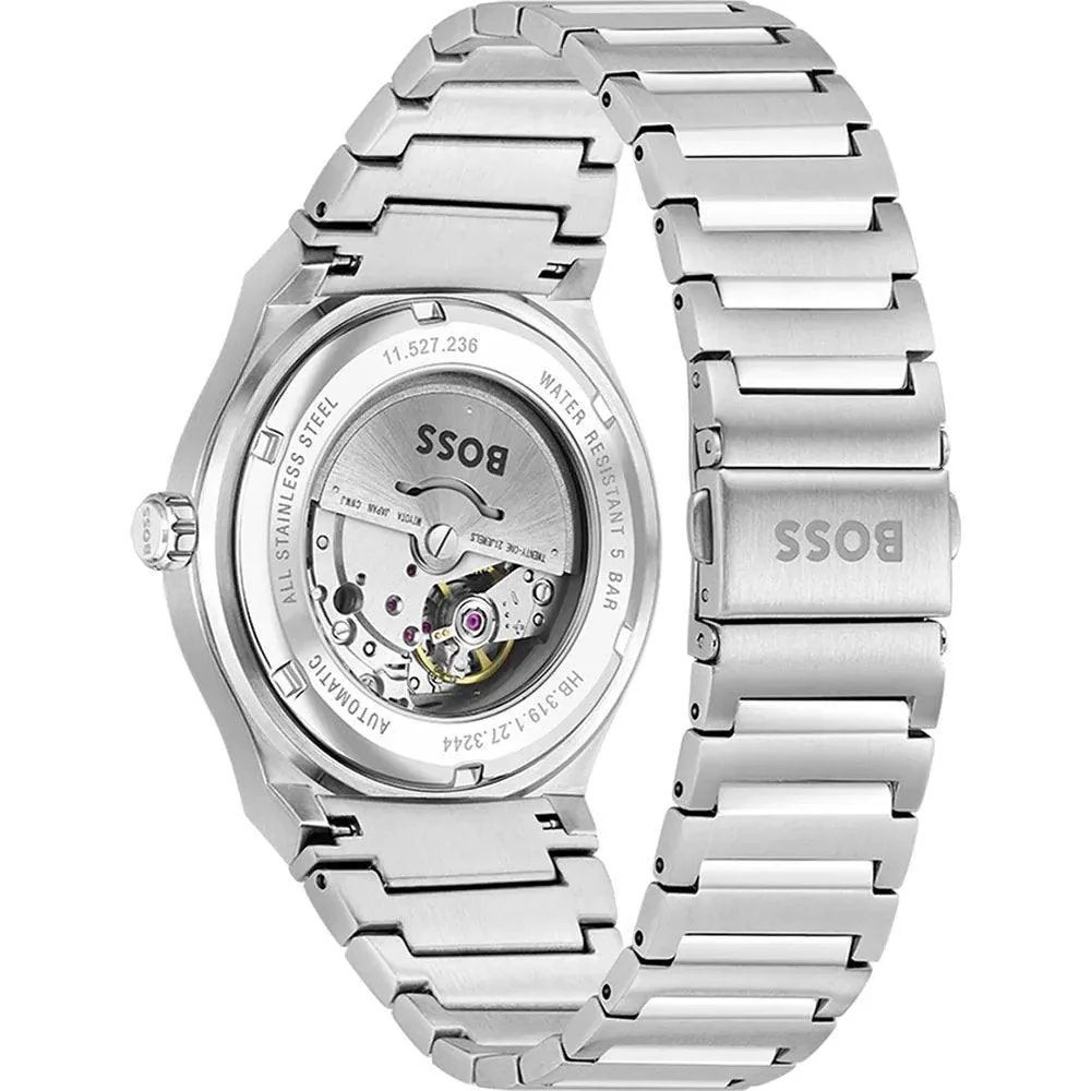 Hugo Boss Gray Stainless Steel Dress Watch | Regal Royce