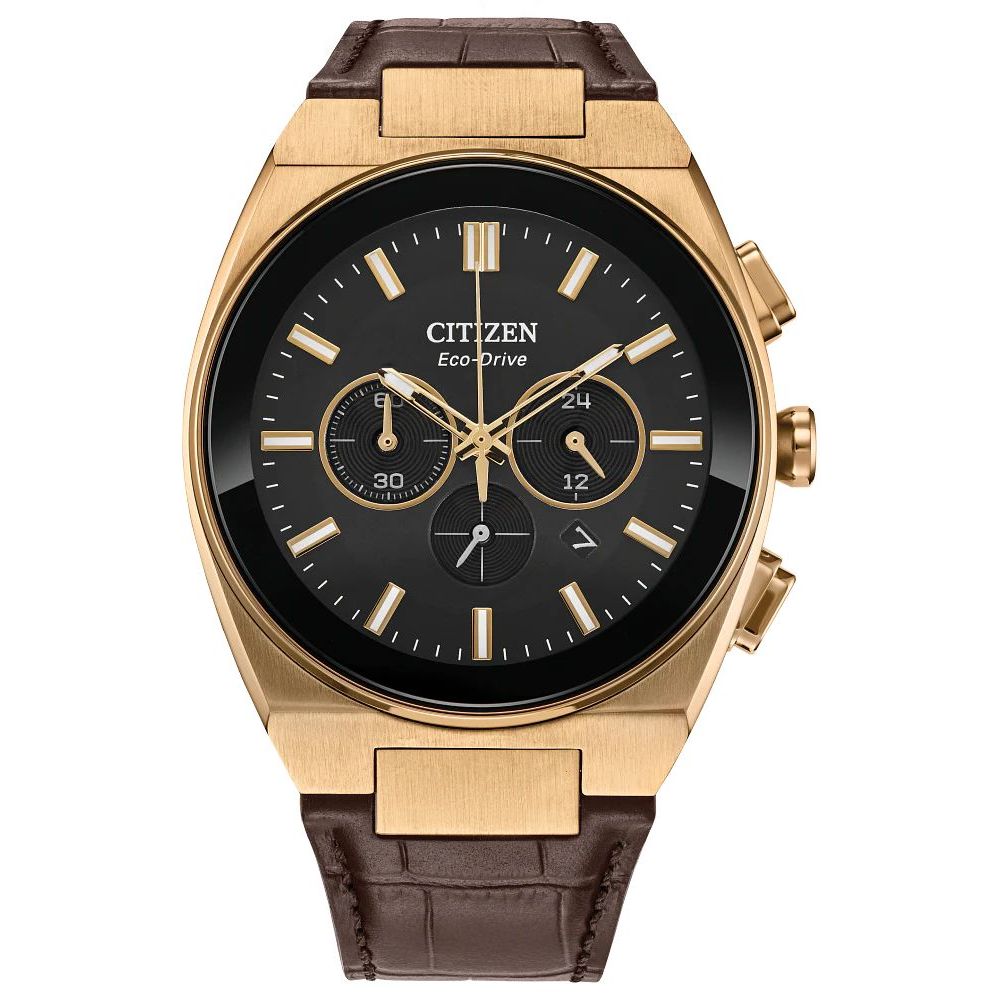Citizen Brown Leather Dress Watch | Regal Royce