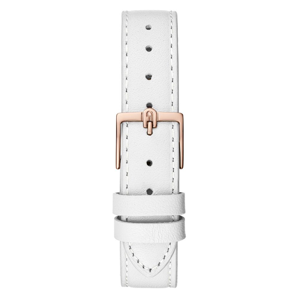 Furla White Leather Dress Watch | Regal Royce