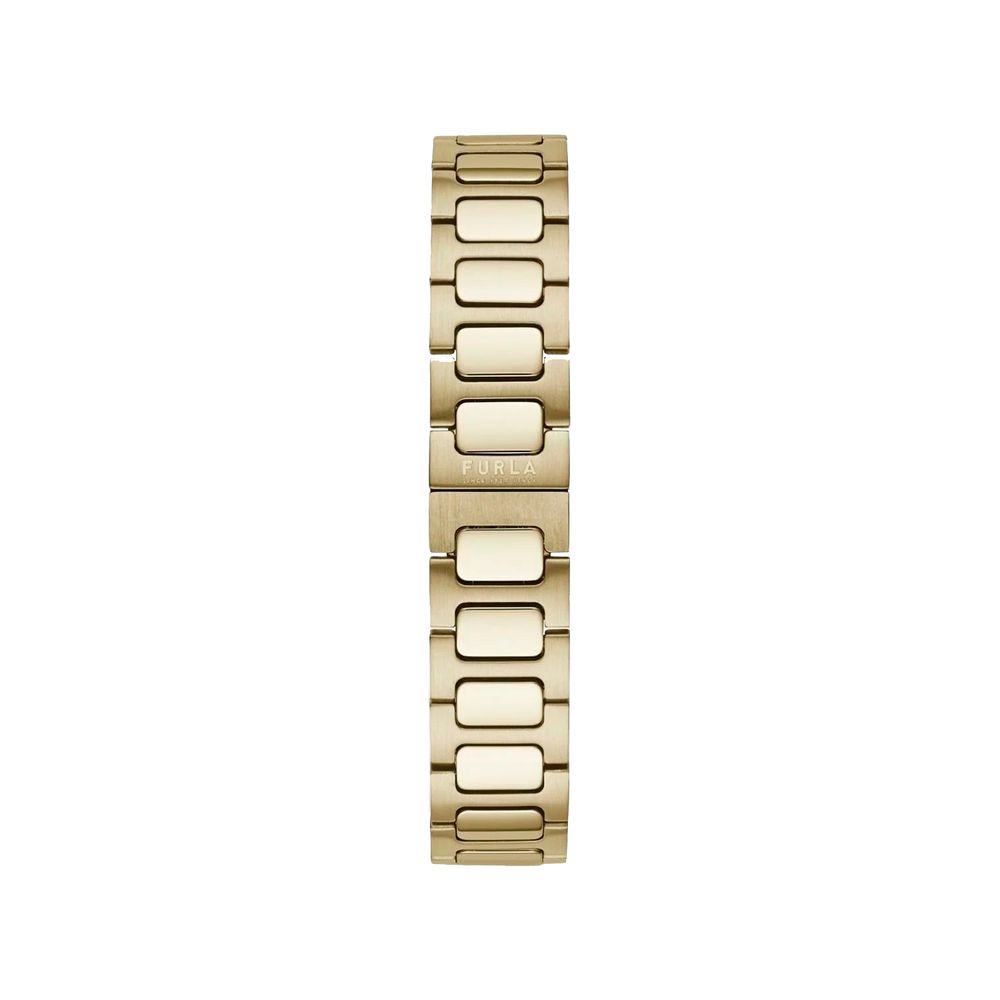 Furla Gold Stainless Steel Dress Watch
