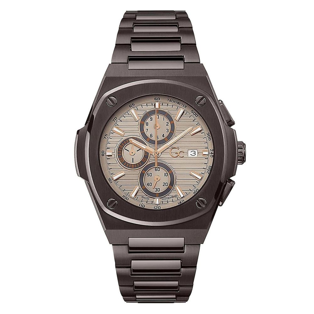 GC Gray Stainless Steel Dress Watch | Regal Royce
