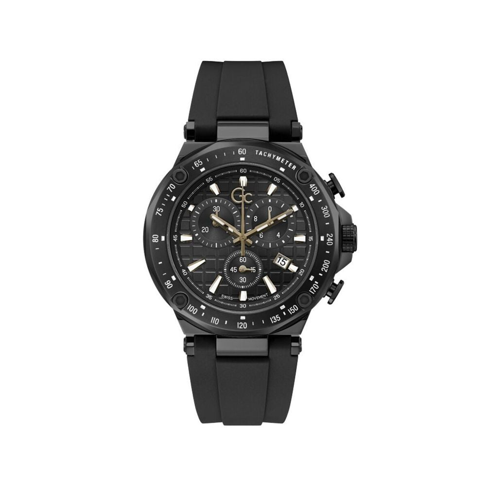 GC Black Synthetic Sport Watch | Regal Royce