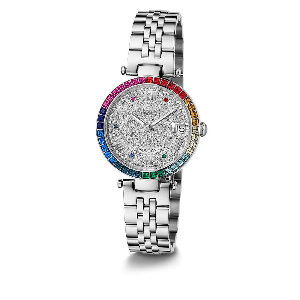 GC Gray Stainless Steel Dress Watch | Regal Royce
