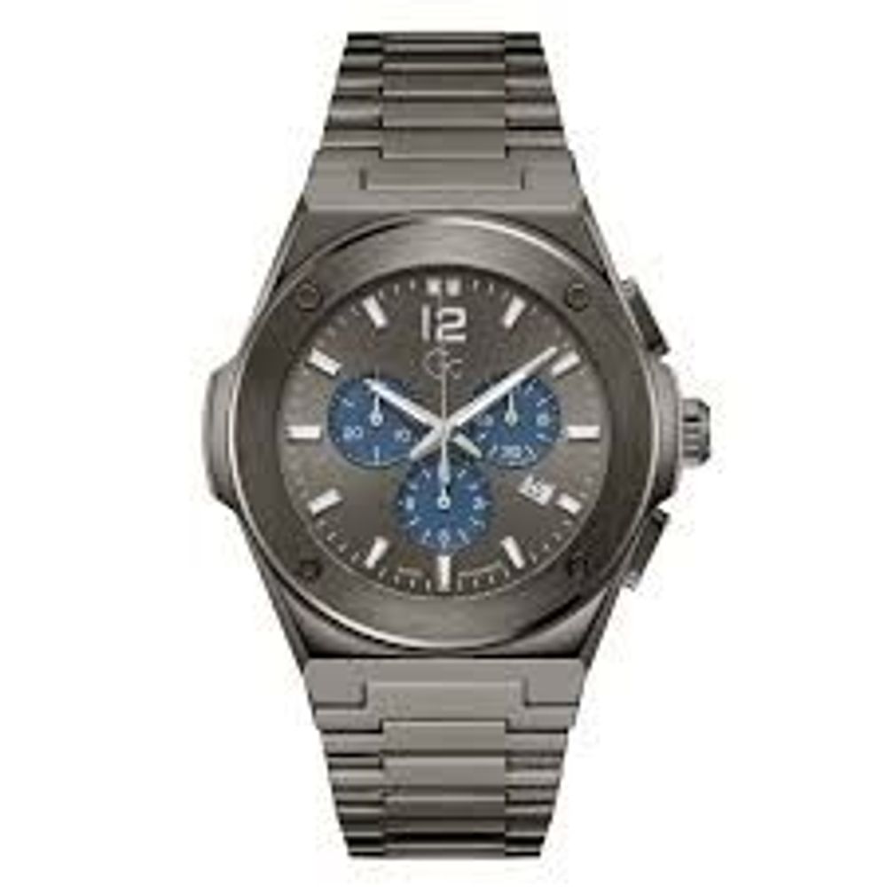 GC Gray Stainless Steel Dress Watch | Regal Royce
