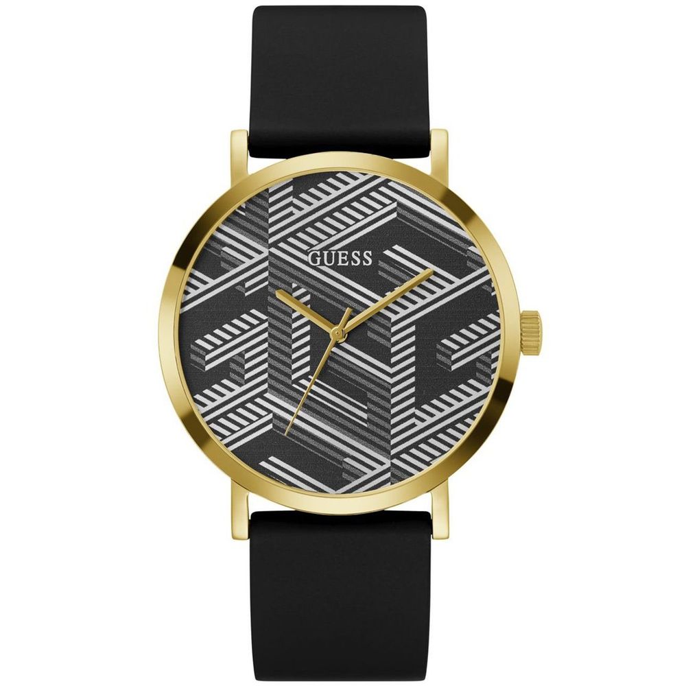 Guess Black Synthetic Dress Watch | Regal Royce