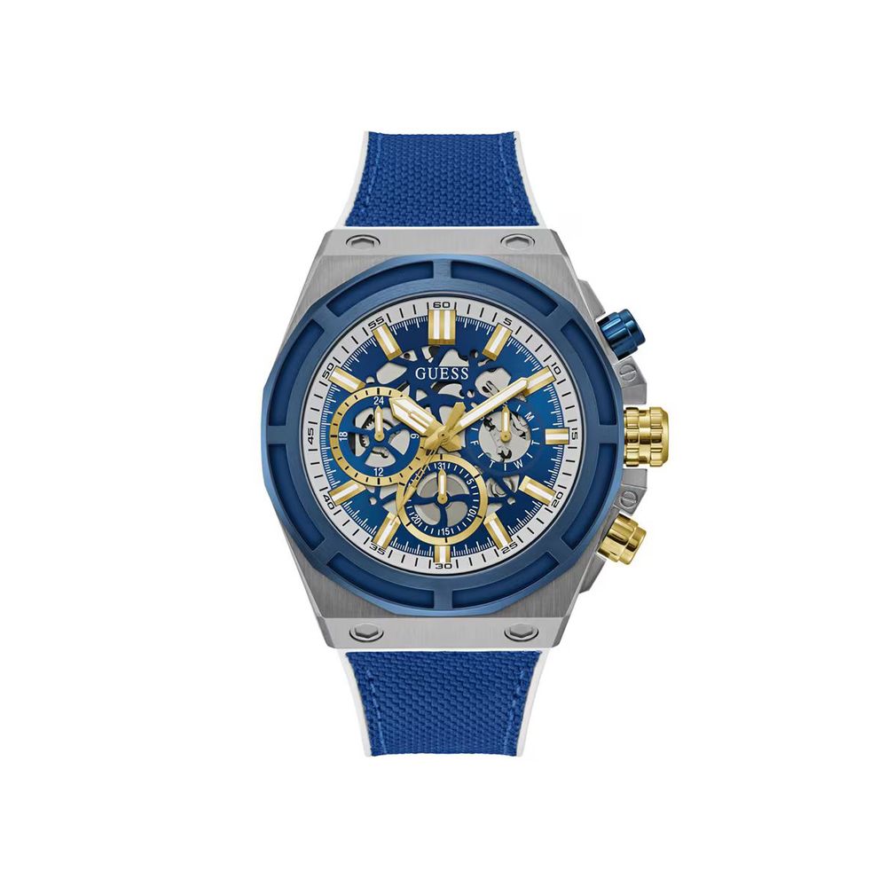 Guess Blue Synthetic Dress Watch | Regal Royce