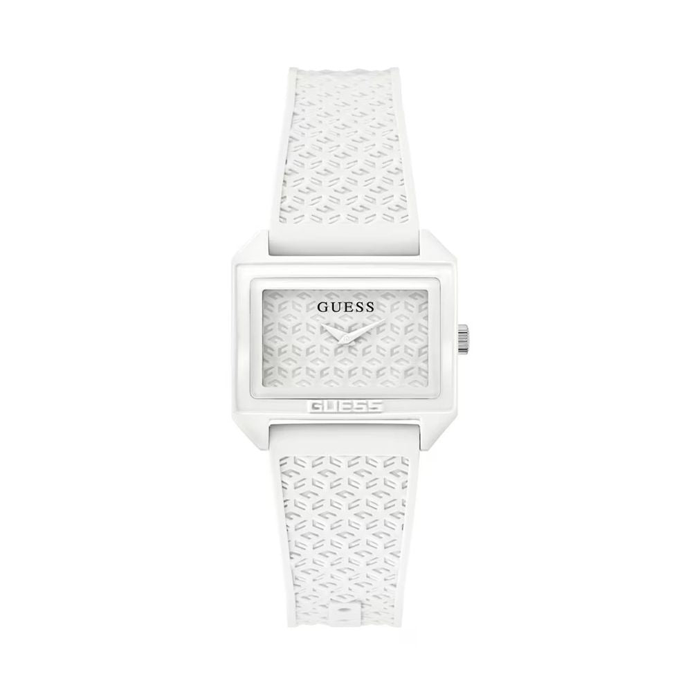 Guess White Synthetic Dress Watch | Regal Royce