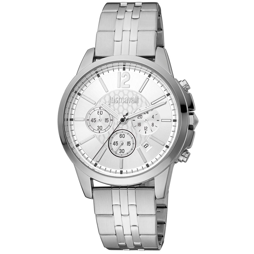 Just Cavalli Gray Stainless Steel Dress Watch | Regal Royce