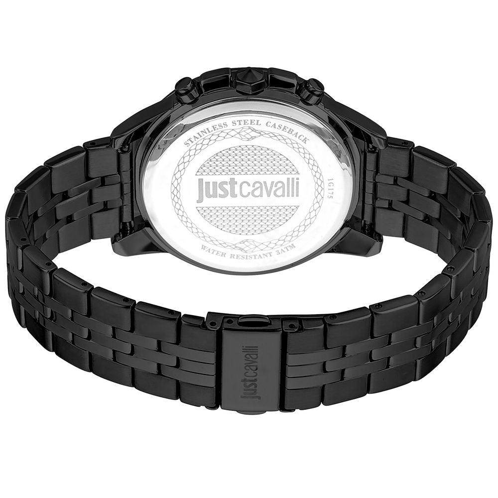 Just Cavalli Black Stainless Steel Bracelet Watch | Regal Royce