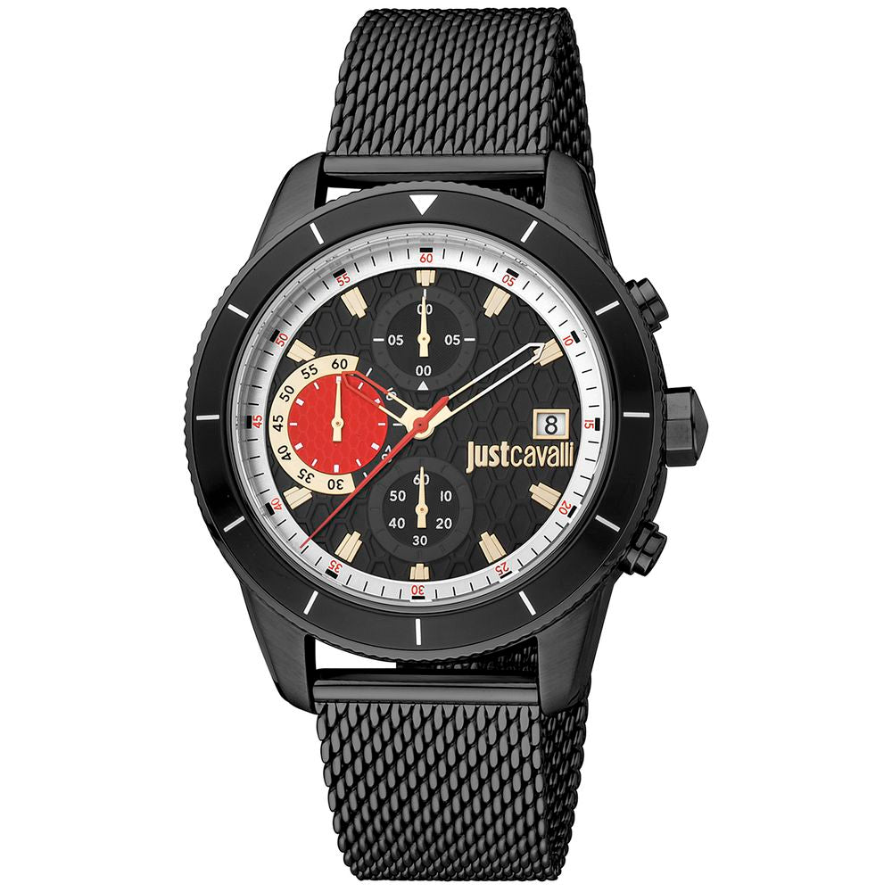 Just Cavalli Black Stainless Steel Bracelet Watch | Regal Royce