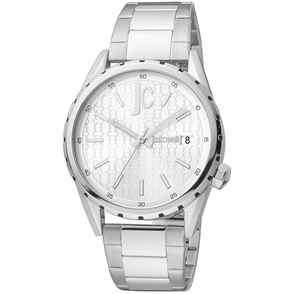 Just Cavalli Gray Stainless Steel Dress Watch | Regal Royce