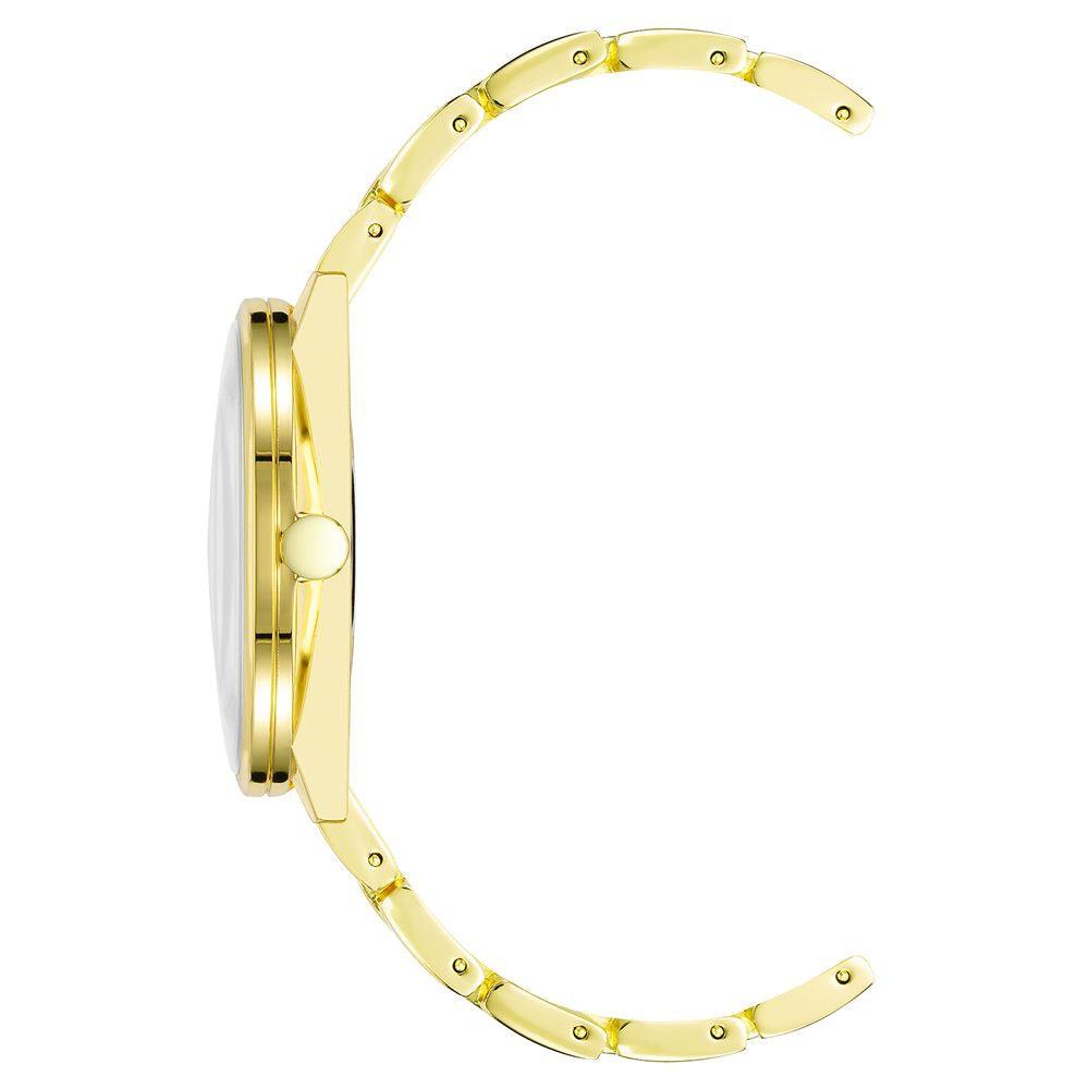 Nine West Gold Metal Dress Watch | Regal Royce