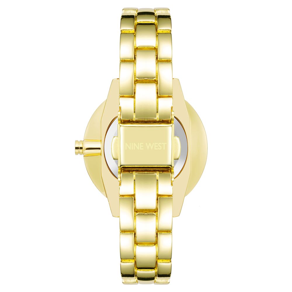 Nine West Gold Metal Dress Watch | Regal Royce