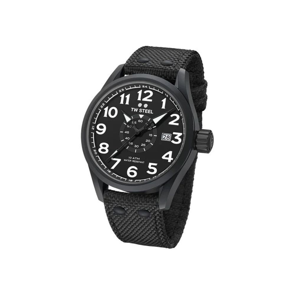 TW Steel Black Fabric Sport Watch | Regal Royce