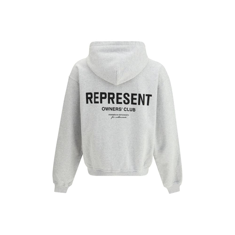 Represent Gray Cotton Sweatshirt | Regal Royce