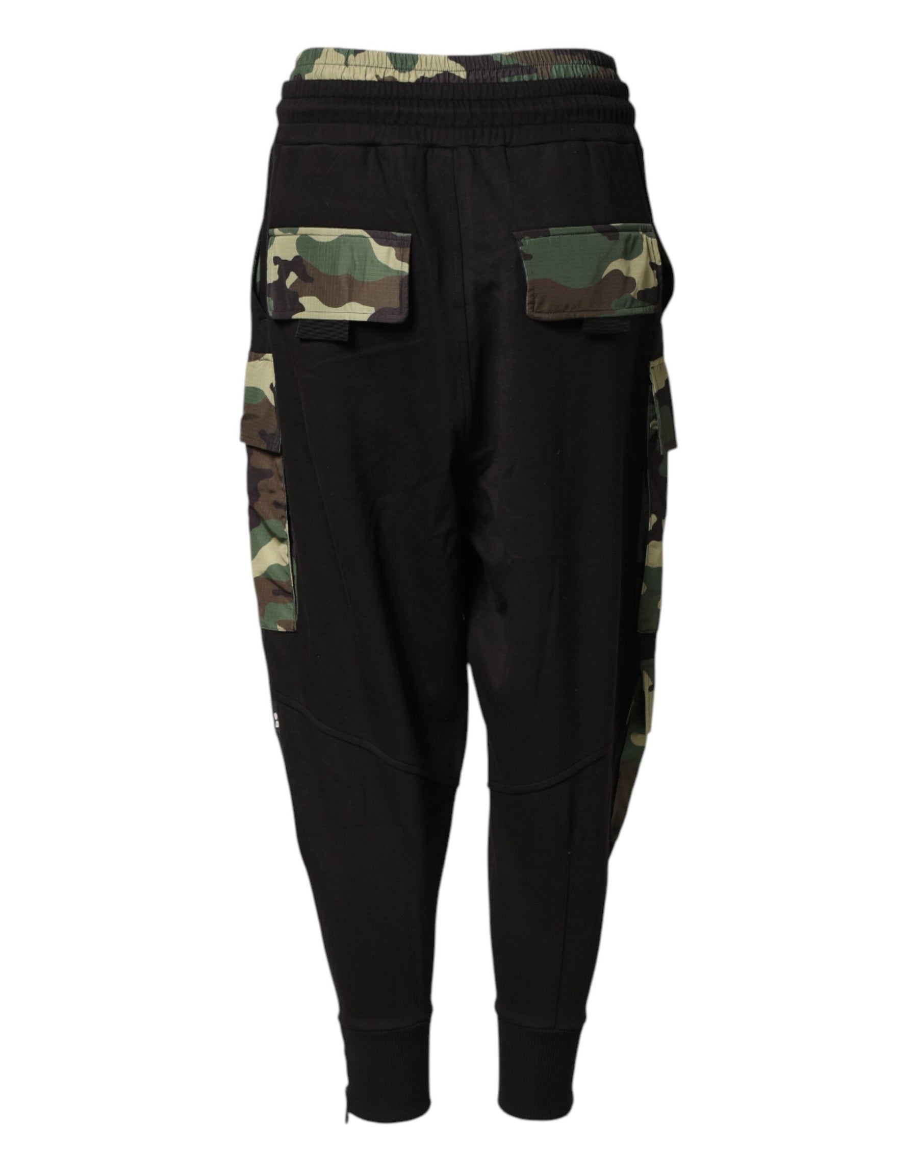 Dolce & Gabbana Multicolor Camouflage Cargo Jogger Men Pants | Regal Royce