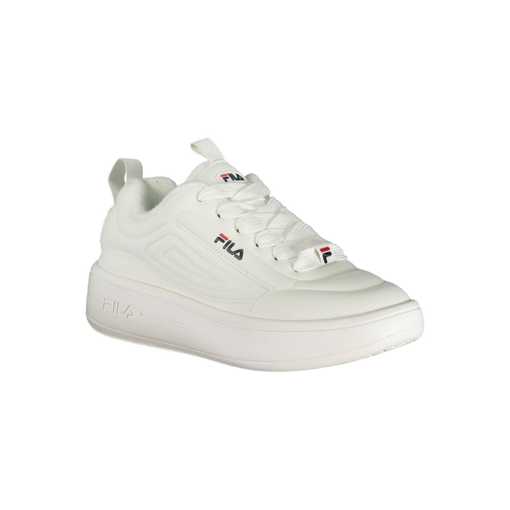 Fila White Polyester Women Sneaker | Regal Royce