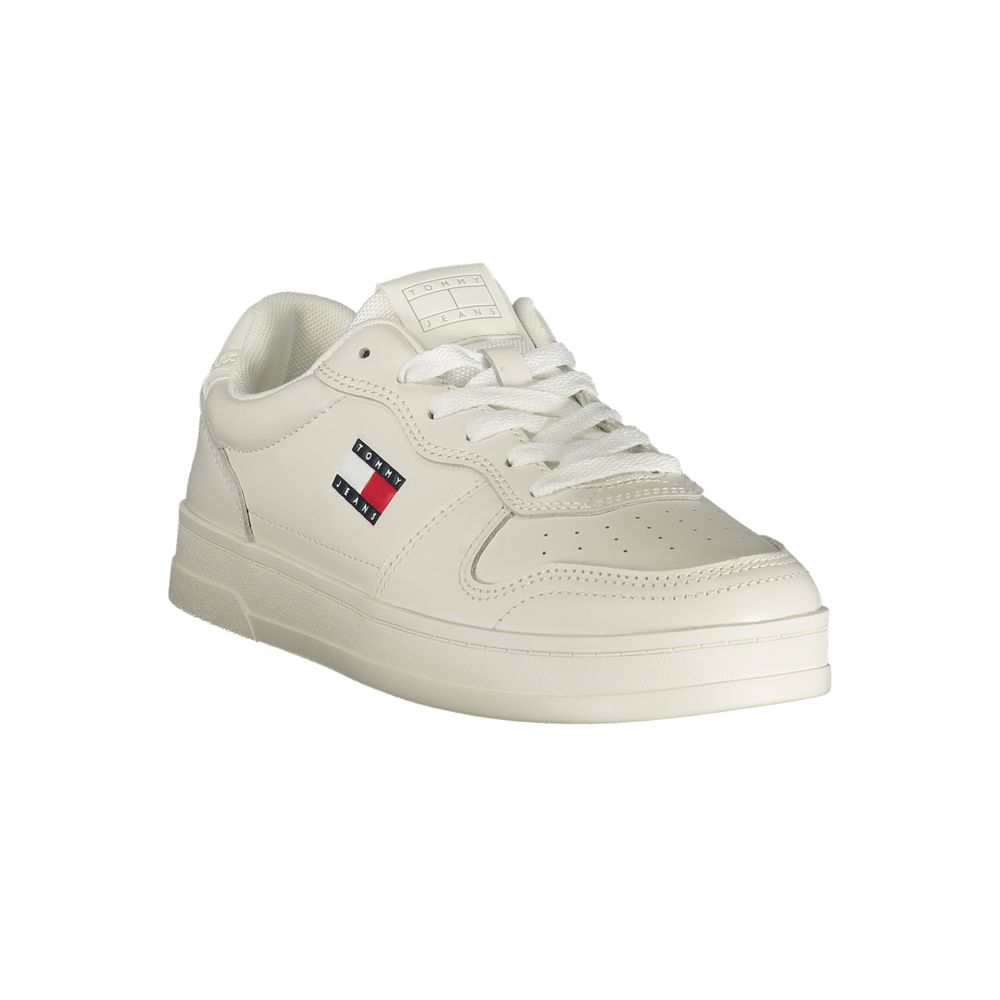 Tommy Hilfiger Bianco Poliuretano Women Sneaker | Regal Royce