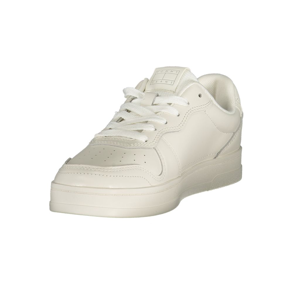 Tommy Hilfiger Bianco Poliuretano Women Sneaker | Regal Royce