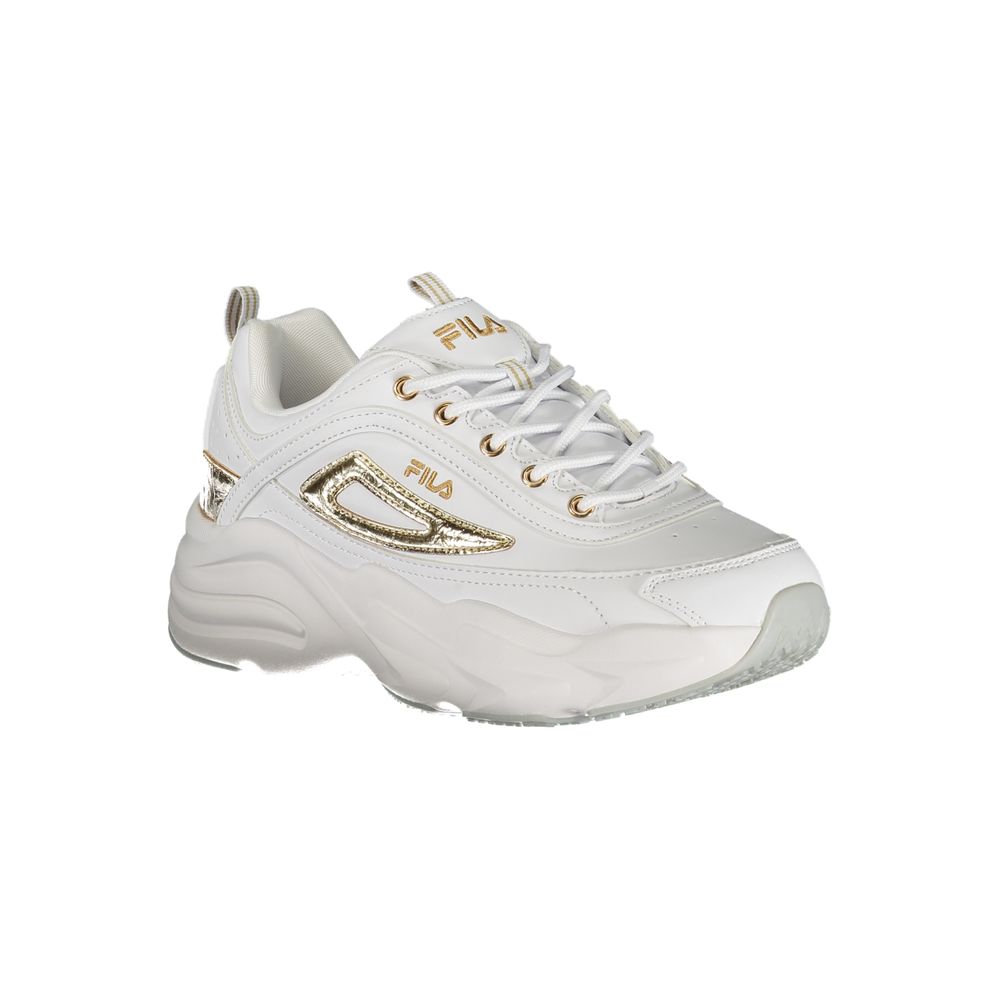 Fila White Polyester Women Sneaker | Regal Royce