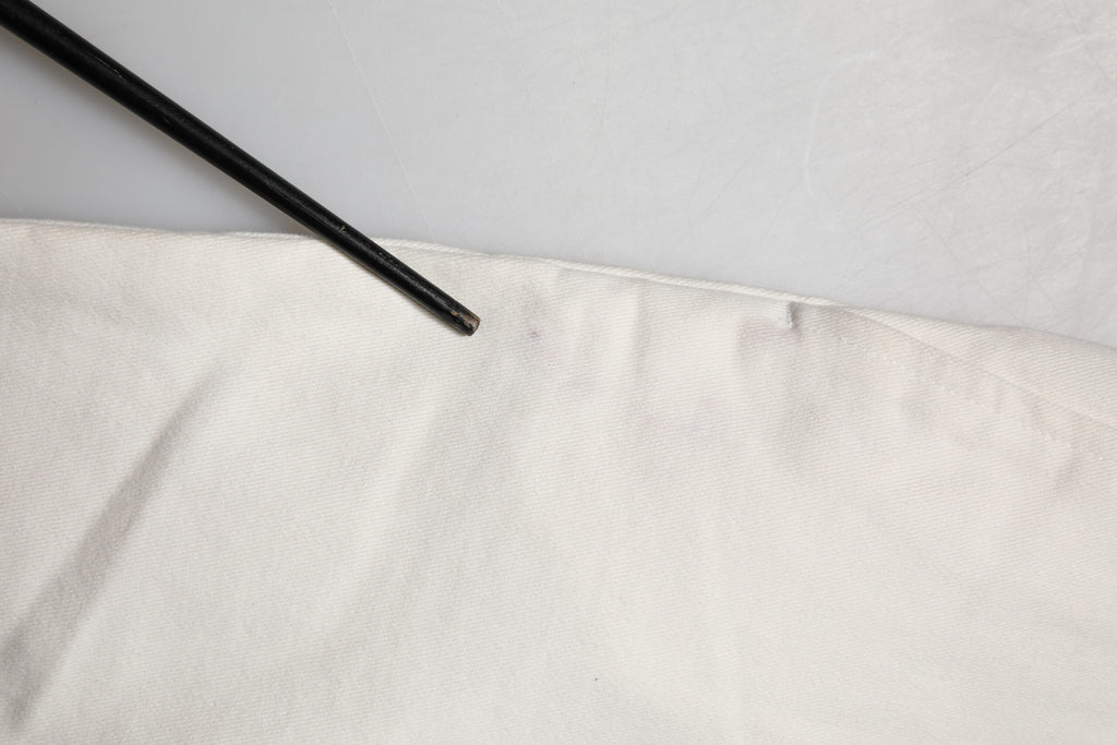 Daniele Alessandrini White Cotton Straight Chino Trouser Pants