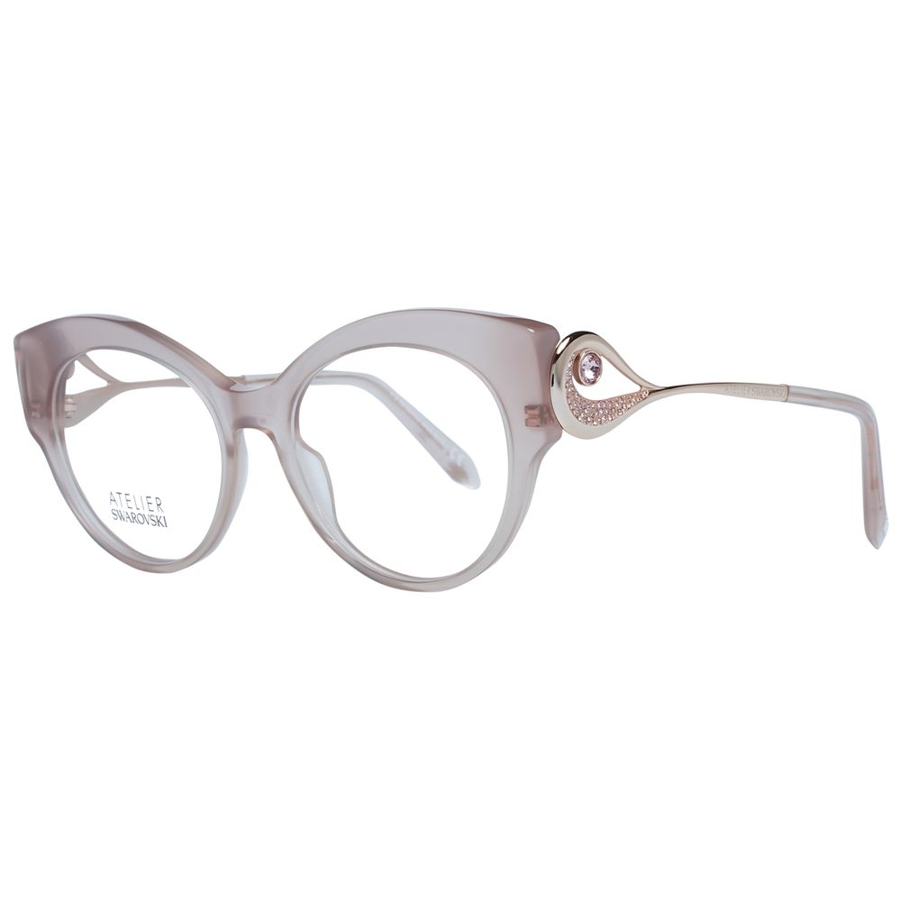 Atelier Swarovski Beige Plastic Glasses (Frames) | Regal Royce